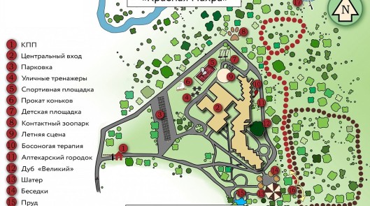 Схема территории